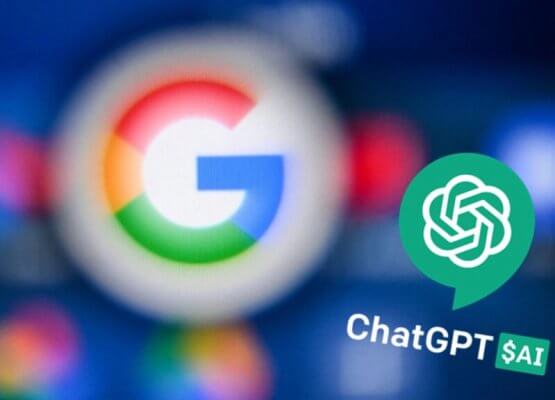 chatgpt and google