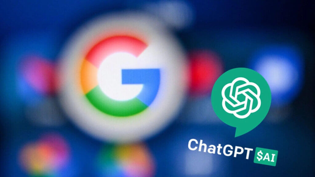 chatgpt and google