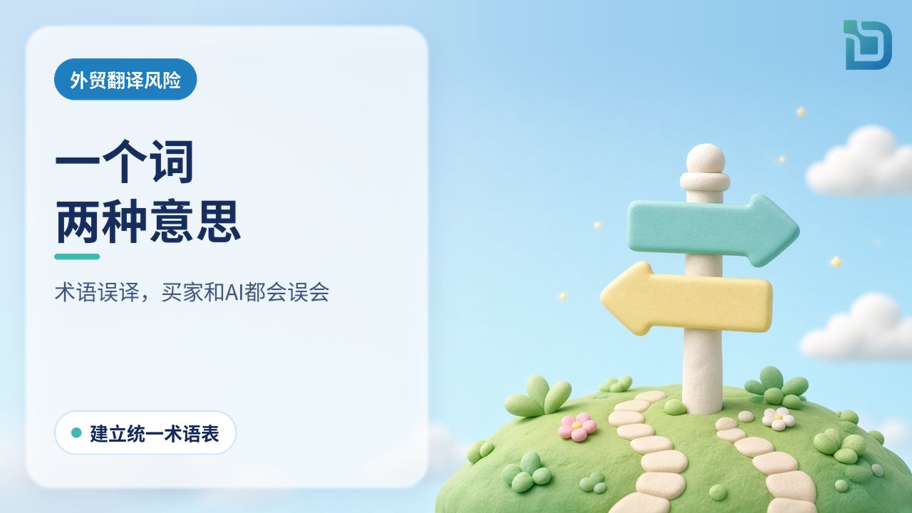 一个词,两种意思:软陶双面路牌,两边指向不同方向