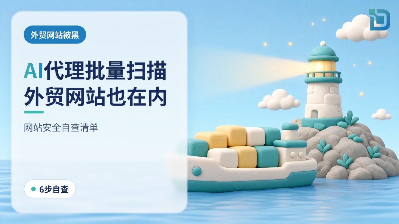 出海也要有人守望：一艘满载集装箱的软陶货船旁边，有一座发光的小灯塔