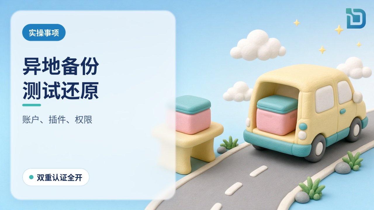异地备份：两个一模一样的软陶收纳箱，一个放在桌上，一个装在小货车上